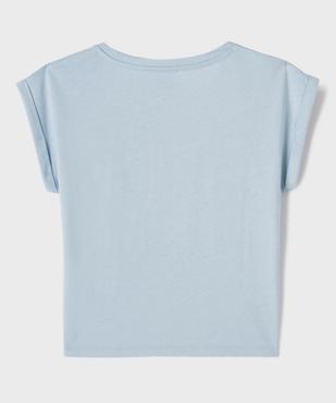 Tee-shirt manches courtes loose imprimé fille - Cinnamoroll  vue3 - CINNAMOROLL - GEMO