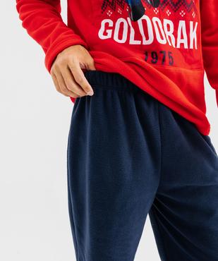 Pyjama en polaire avec motif XXL homme - Goldorak vue4 - GOLDORAK - GEMO