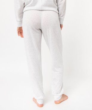 Pantalon de pyjama en maille fine femme vue3 - GEMO(HOMWR FEM) - GEMO