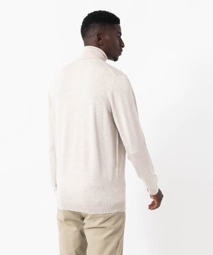 Pull à col roulé en maille fine homme vue9 - GEMO 4G HOMME - GEMO