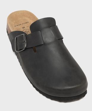 Sabots avec semelle intérieure cuir ergonomique homme vue5 - URBAN STEPS - GEMO