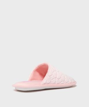 Chaussons mules en velours femme - Hello Kitty vue5 - HELLO KITTY - GEMO