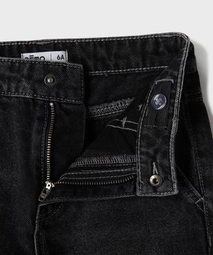 Jean wide leg avec taille ajustable garçon vue2 - GEMO (ENFANT) - GEMO