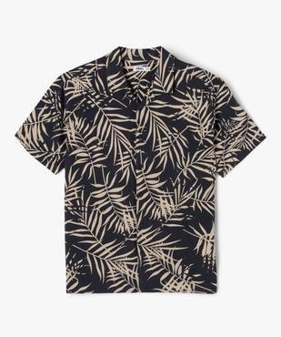 Chemise à manches courtes à motifs garçon vue1 - GEMO 4G GARCON - GEMO