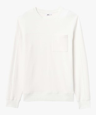 Sweat homme à col rond avec poche poitrine vue4 - GEMO (HOMME) - GEMO