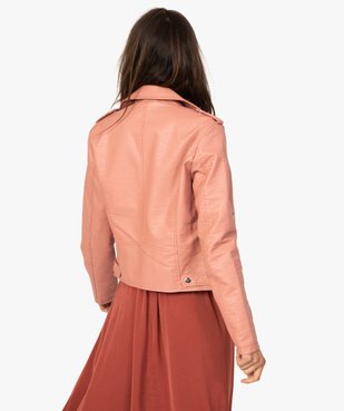 Blouson femme avec fermetures zippées vue3 - FOLLOW ME - Nikesneakers