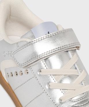 Baskets métallisées fermeture scratch fille - Chipie vue6 - CHIPIE - GEMO