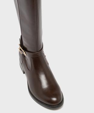 Bottes cavalières avec tige élastiquée femme - LuluCastagnette vue5 - LULUCASTAGNETTE - GEMO