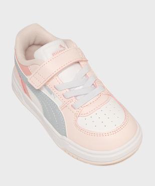 Baskets basses Caven III Block  AC+ à scratch fille - Puma vue5 - PUMA - GEMO
