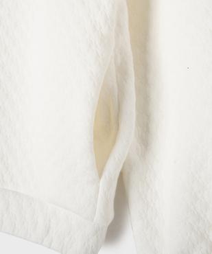 Sweat zippé en maille fantaisie fille vue2 - GEMO (ENFANT) - GEMO