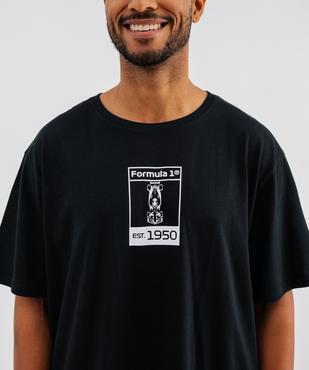 Tee-shirt avec motif voiture de course devant et dos homme - Formule 1 vue3 - FORMULA 1 - GEMO