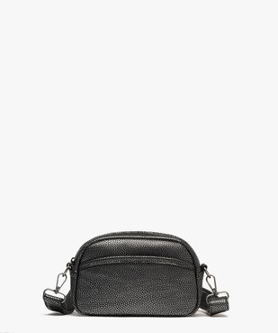 Sac à bandoulière grainé petit format femme vue1 - GEMO (ACCESS) - GEMO