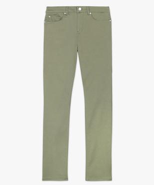 Pantalon femme coupe Regular en stretch vue4 - GEMO(FEMME PAP) - GEMO