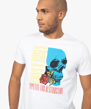 Tee-shirt homme manches courtes imprimé - Guns n' Roses vue1 - GUNS N' ROSES - GEMO