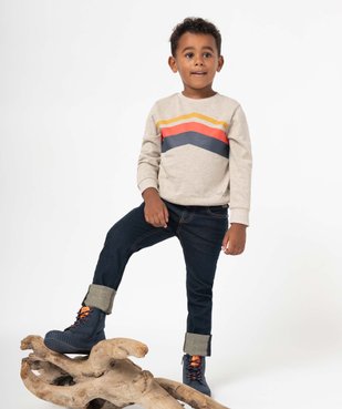 Sweat garçon imprimé en molleton doux vue5 - GEMO (ENFANT) - GEMO