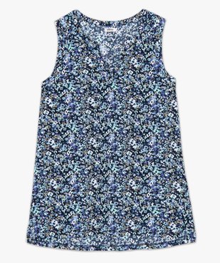 Débardeur femme à motifs et col V vue4 - GEMO(FEMME PAP) - GEMO