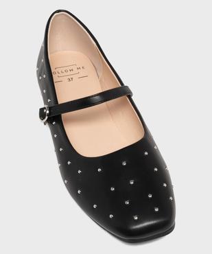 Ballerines à bout carré avec clous métalliques femme - Follow Me vue6 - FOLLOW ME - GEMO