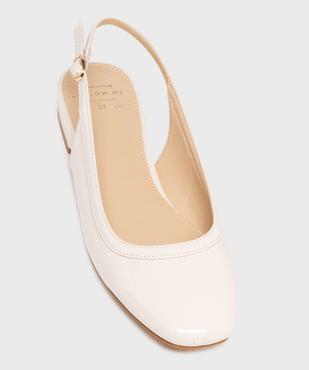 Ballerines slingback à bout carré femme - Follow Me vue5 - FOLLOW ME - GEMO