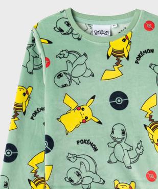 Pyjama en velours imprimé garçon - Pokémon vue2 - POKEMON - GEMO