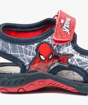 Sandales garçon en textile à scratchs - Spiderman vue6 - SPIDERMAN - GEMO