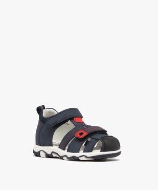 Chaussures ouvertes fermeture scratch garçon - Buggy vue2 - BUGGY - GEMO