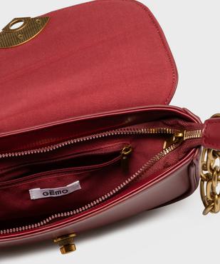 Sac à rabat avec bandoulière porté épaule femme vue4 - GEMO (ACCESS) - GEMO
