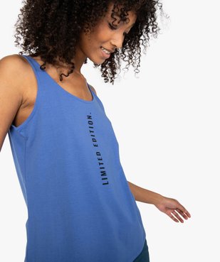 Débardeur femme avec message vue6 - Nikesneakers(FEMME PAP) - Nikesneakers
