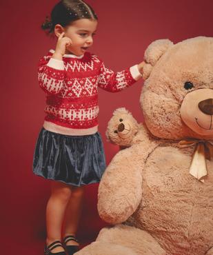 Pull jacquard esprit Noël bébé vue2 - GEMO(BEBE DEBT) - GEMO