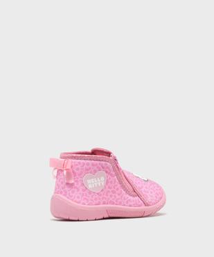 Chaussons bottillons fermeture zip bébé fille - Hello Kitty vue4 - HELLO KITTY - GEMO