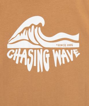 Pyjashort bicolore avec motif vague garçon vue2 - GEMO 4G GARCON - GEMO