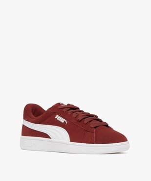 Baskets homme en cuir suédé avec semelle effet gomme Smash - Puma vue2 - PUMA - GEMO