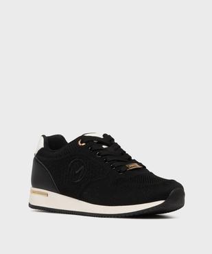 Baskets en toile à lacets avec touches vernies femme - Mexx vue2 - MEXX - GEMO