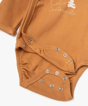 Ensemble naissance évolutif 3 pièces bébé garçon - LuluCastagnette vue4 - LULUCASTAGNETTE - GEMO