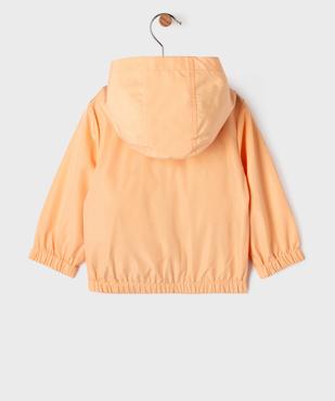 Blouson coupe-vent imperméable bébé fille vue8 - GEMO(BEBE DEBT) - GEMO