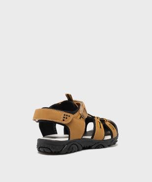 Sandales à scratch esprit trek garçon - 5 Miles vue4 - 5 MILES - GEMO