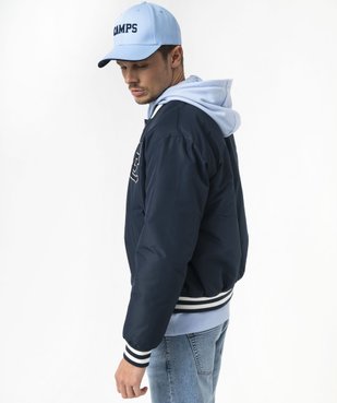 Blouson bomber esprit collège américain homme - Camps United vue6 - CAMPS GEMO FOR GOOD - GEMO