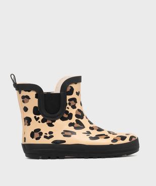 Bottes de pluie à motif léopard fille - Lovely Wings vue1 - LOVELY WINGS - GEMO