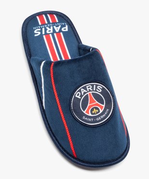 Chaussons homme en velours imprimés foot - Paris Saint Germain vue5 - PSG - GEMO