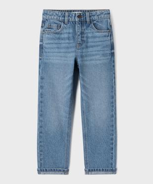 Jean Relaxed avec taille ajustable garçon vue2 - GEMO (ENFANT) - GEMO