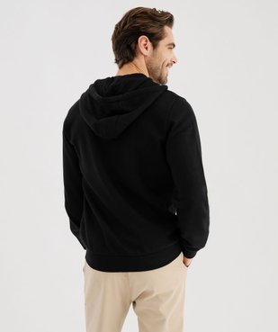 Sweat zippé à capuche homme vue3 - GEMO 4G HOMME - GEMO