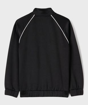 Sweat de sport à col montant en matière sport garçon vue4 - GEMO (JUNIOR) - GEMO