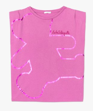 Tee-shirt femme à épaulettes – LuluCastagnette vue4 - LULUCASTAGNETTE - GEMO
