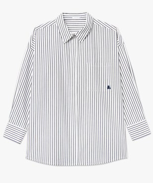 Chemise femme à rayures - LuluCastagnette vue4 - LULUCASTAGNETTE - GEMO