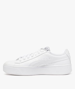 Tennis femme à lacets et semelle plateforme - Puma vue3 - PUMA - GEMO
