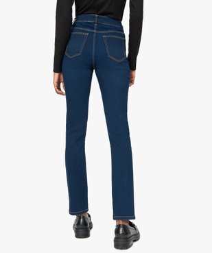 Jean femme slim taille haute brut vue3 - GEMO(FEMME PAP) - GEMO