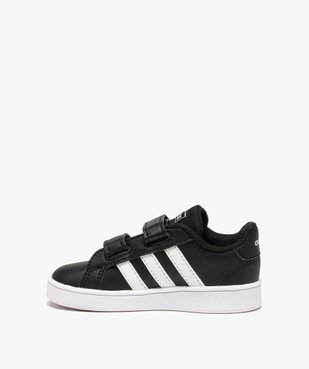 Baskets bébé bicolores à scratch – Adidas Grand Court vue3 - ADIDAS - GEMO