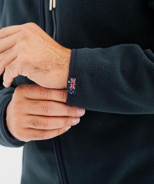 Sweat zippé en polaire avec col montant homme - Roadsign vue5 - ROADSIGN G4G - GEMO