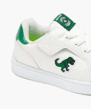 Baskets garçon unies détail dinosaure - Skechers vue6 - SKECHERS - GEMO