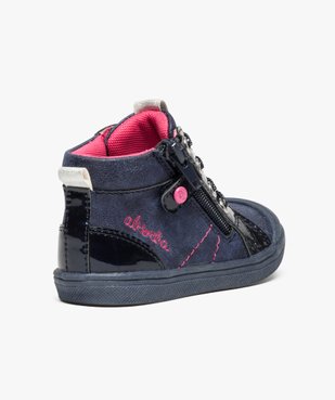 Bottines bébé fille avec empiècements vernis - Absorba vue4 - ABSORBA - GEMO