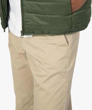 Doudoune homme sans manches avec col montant vue2 - GEMO (HOMME) - GEMO